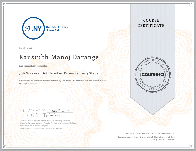 Certification 4